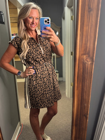 The Edgy Bold Leopard Dress