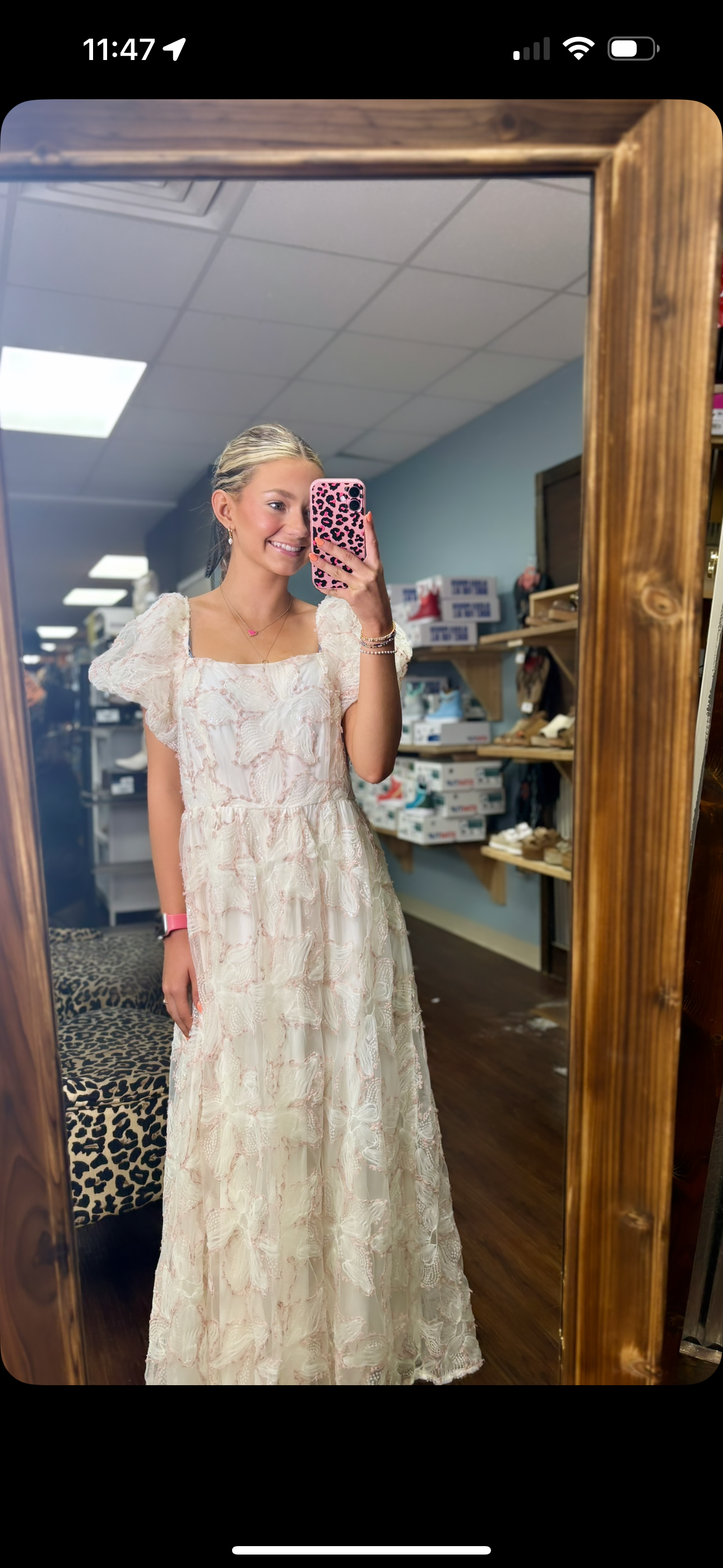 Stunning Sequin Mesh Maxi Dress