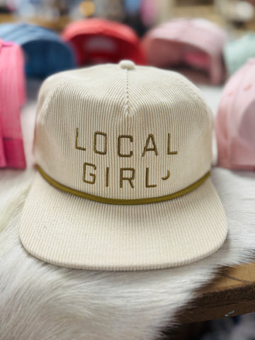 Local Girl Corduroy Hat