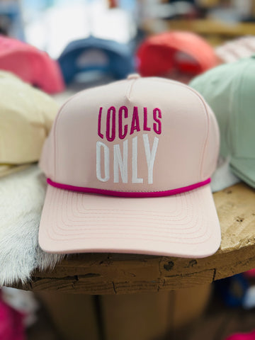 Local Girl Beach Waves Rope Hat