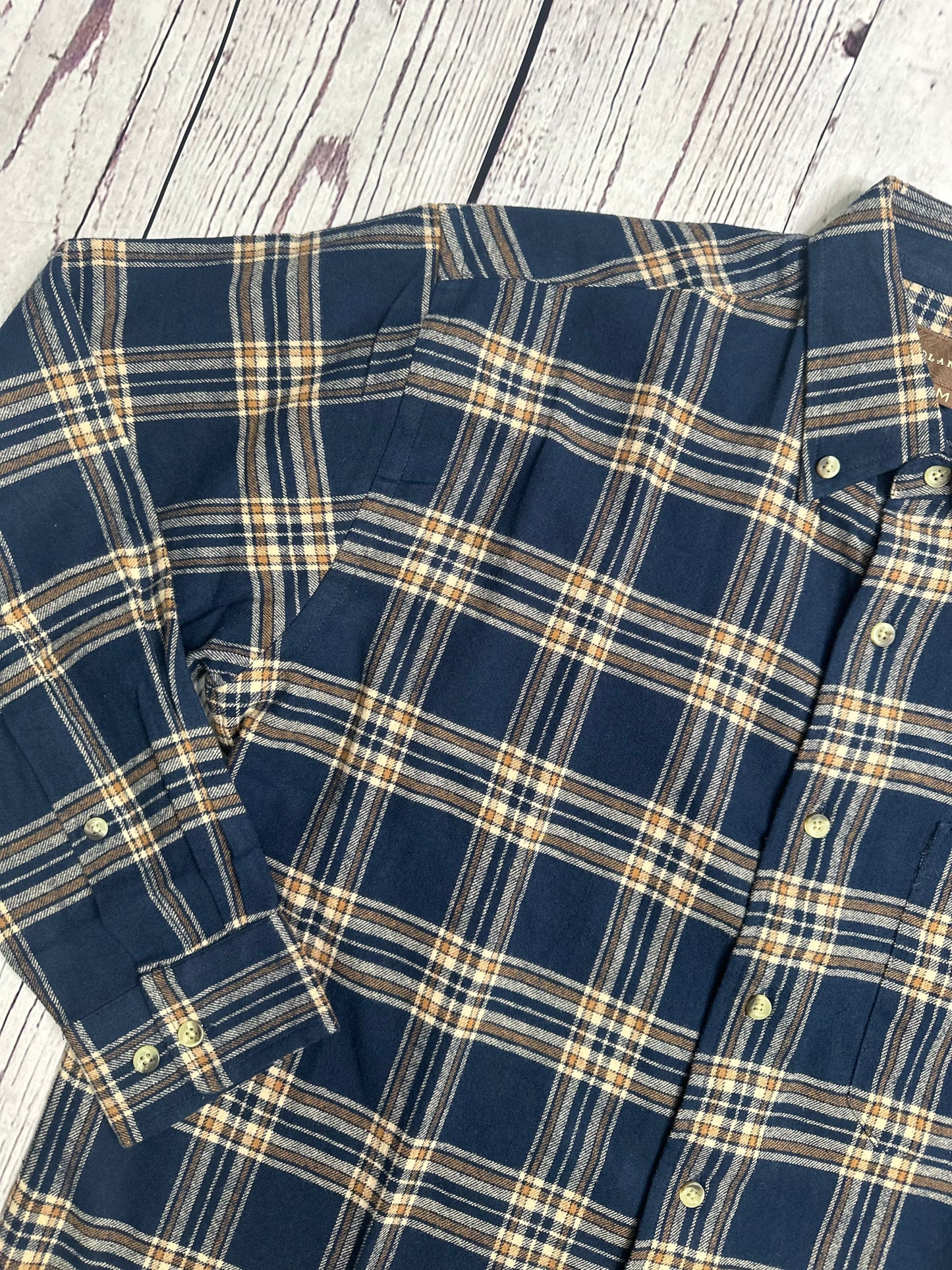 Men's L/S Flannel Button Down Shirt