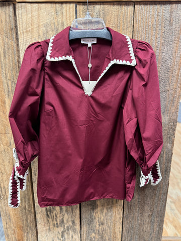 Bow Tie Elegance Top