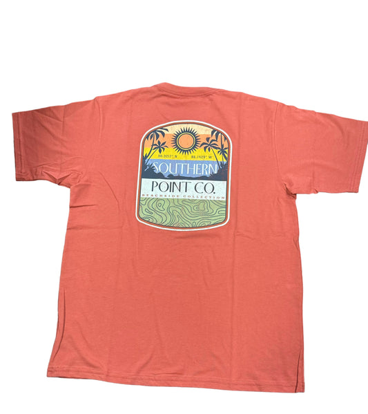 Southern Point Oceanside Topo T-Shirt