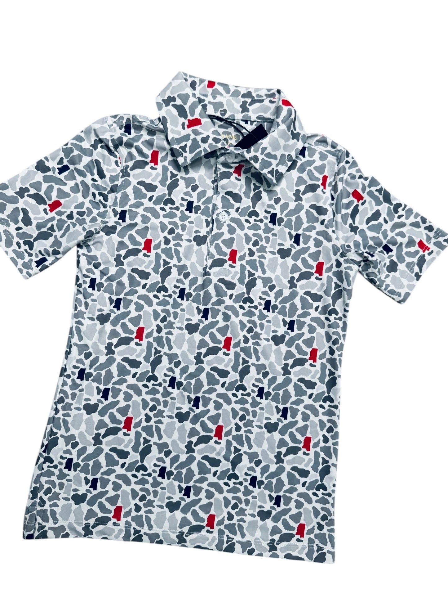 Boy's Ole Miss Performance Polo