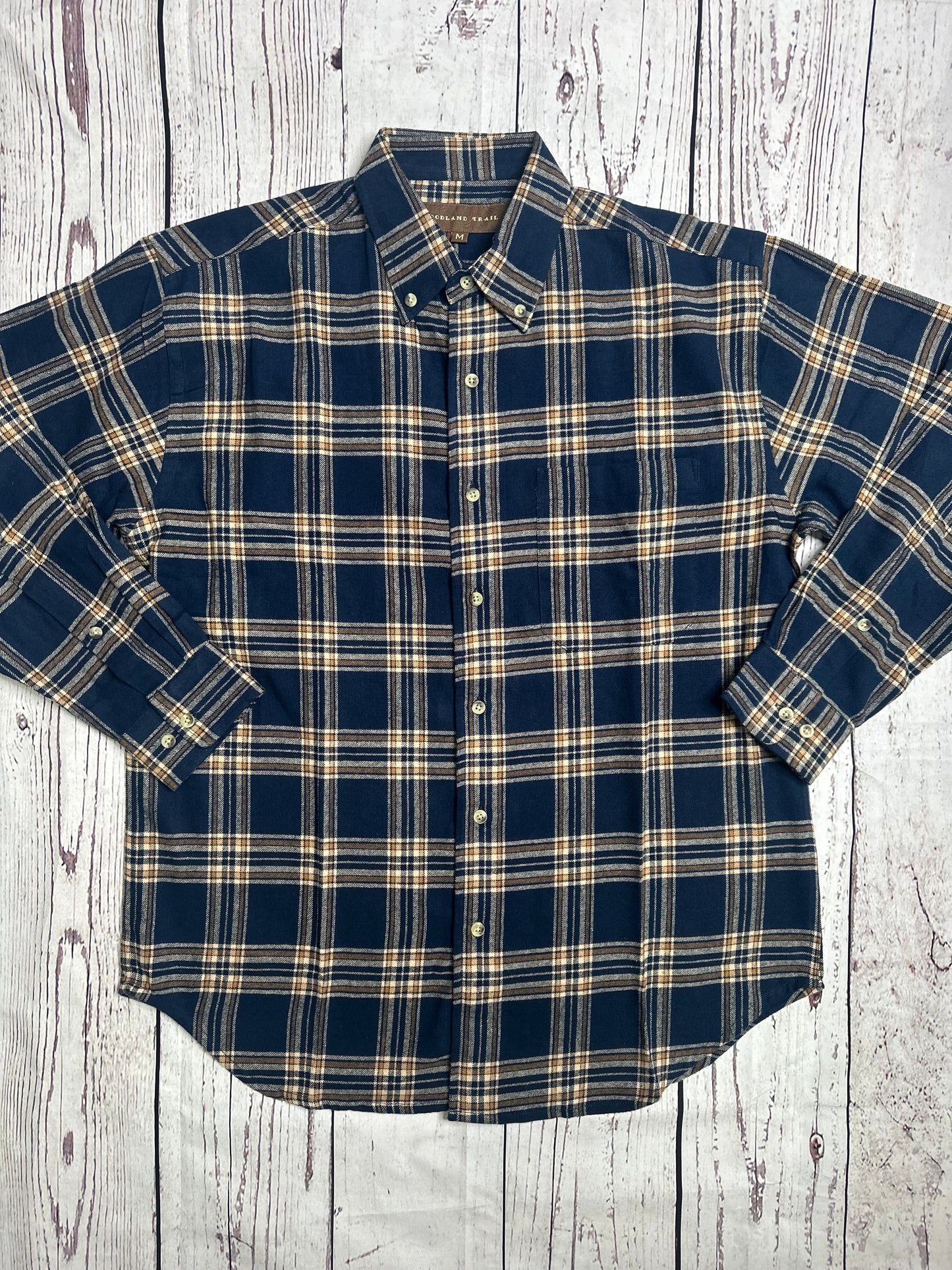 Men's L/S Flannel Button Down Shirt