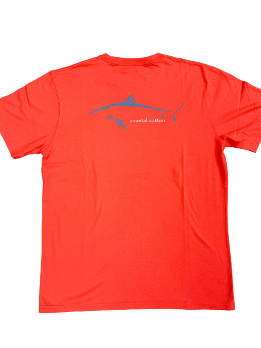 Coastal Cotton Chili Pepper Shark T-Shirt