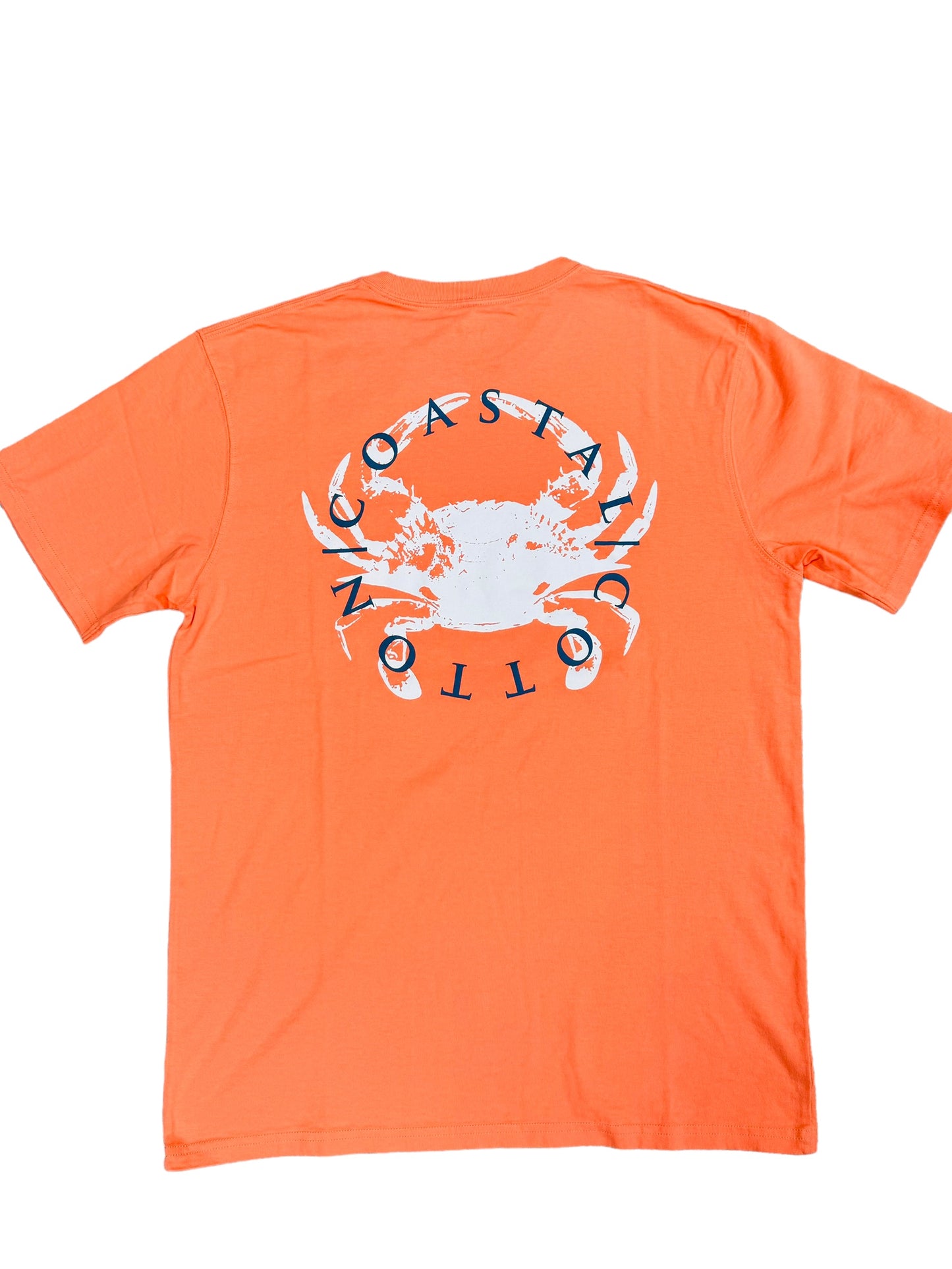 Coastal Cotton Sunset Crab T-Shirt
