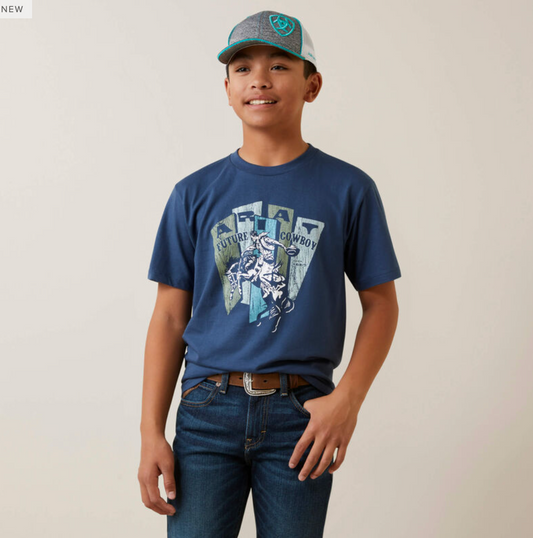 Boy's Ariat Cowboy Planks T-Shirt