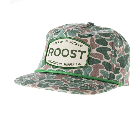 Roost Old School Camo Patch