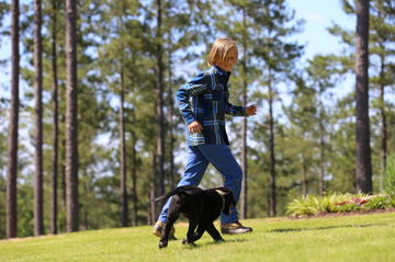 Boy's Thermal Plaid ShirtJacket