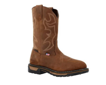 ROCKY ORIGINAL RIDE USA STEEL TOE WESTERN BOOT RKW0419