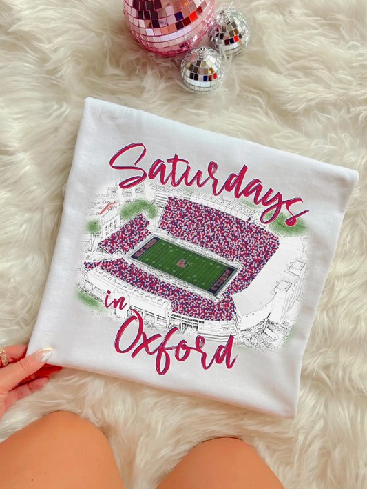 Ole Miss Rebels Saturdays in Oxford T-Shirt