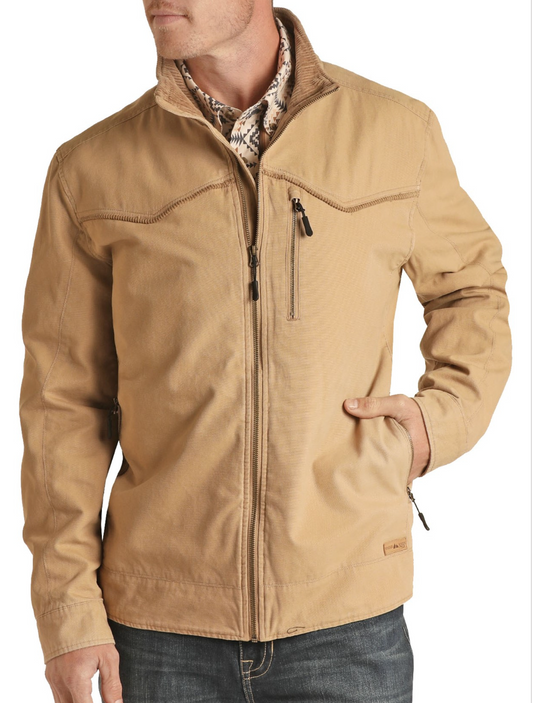 CONCEALED CARRY COTTON CANVAS JACKET