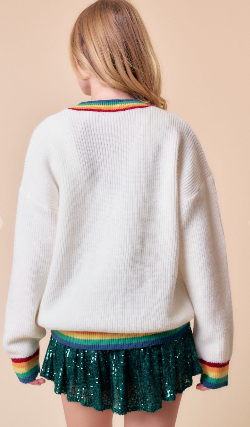 Sparkle "Merry & Bright" Sweater