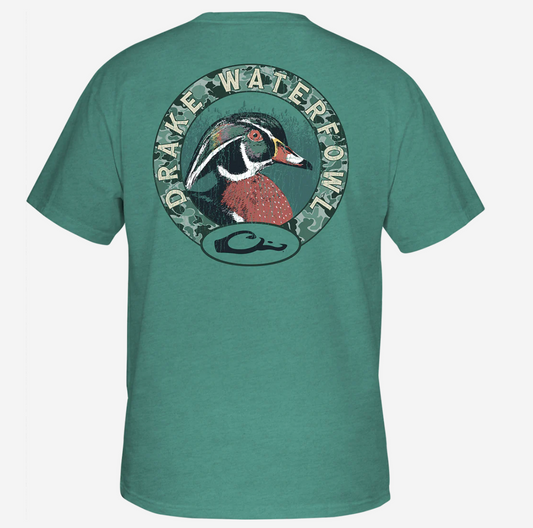 Drake Wood Duck Circle T-Shirt