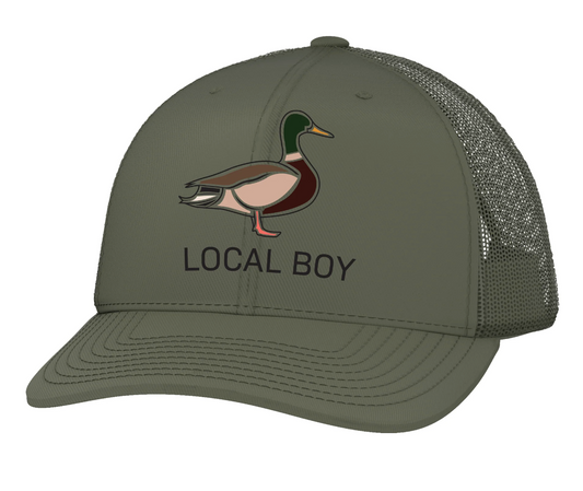 Local Boy Standing Duck Hat