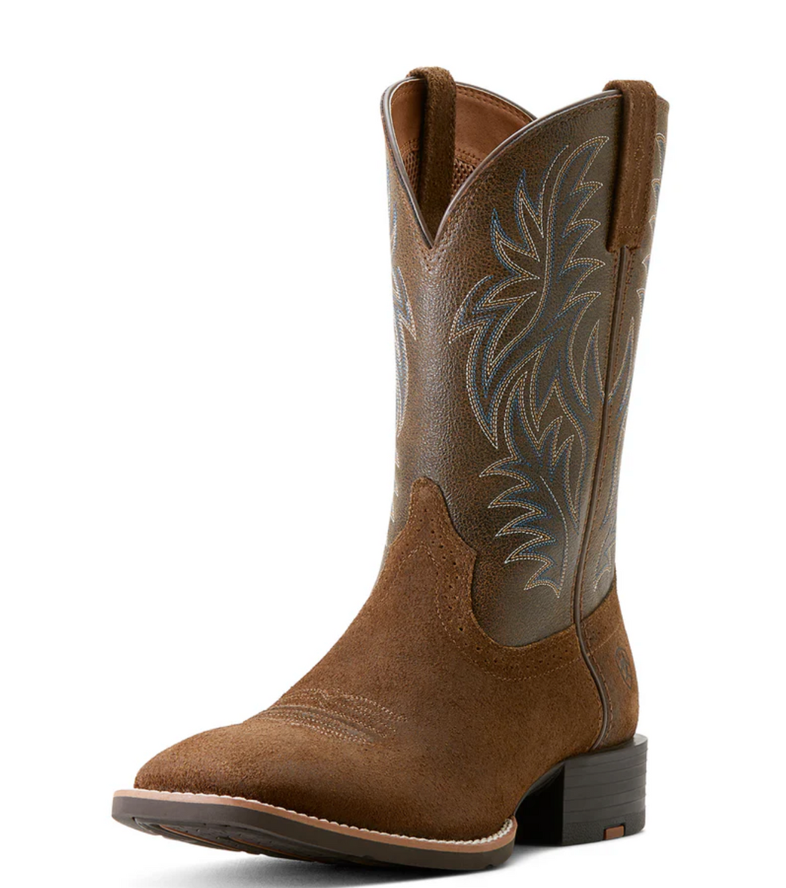 MEN'S SPORT WIDE SQUARE TOE MESA TAN WESTERN BOOT #10053732