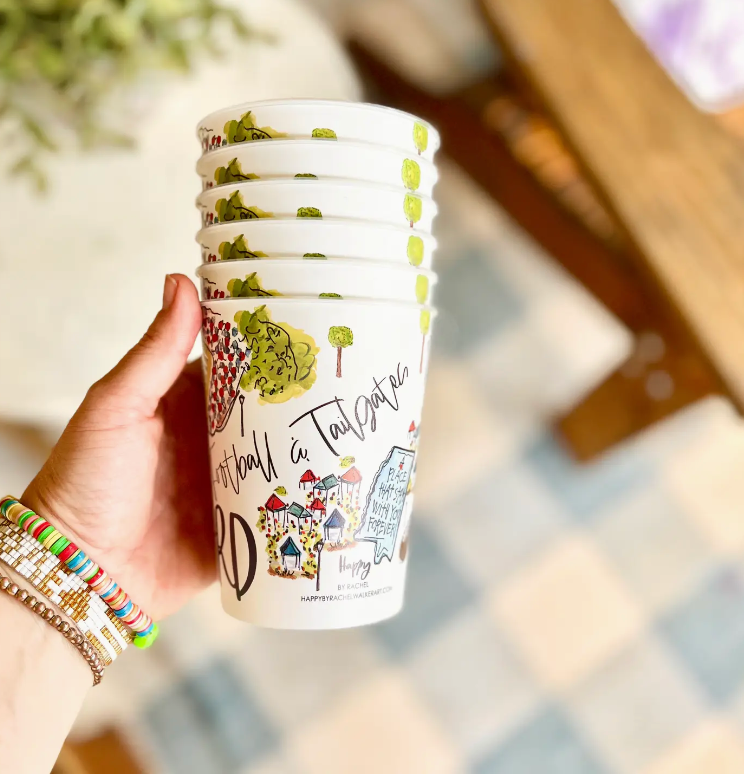 Oxford Reusable Party Cups, Gifts, College Games, Alumni