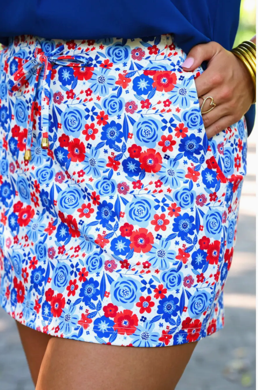 Liberty Floral Skort