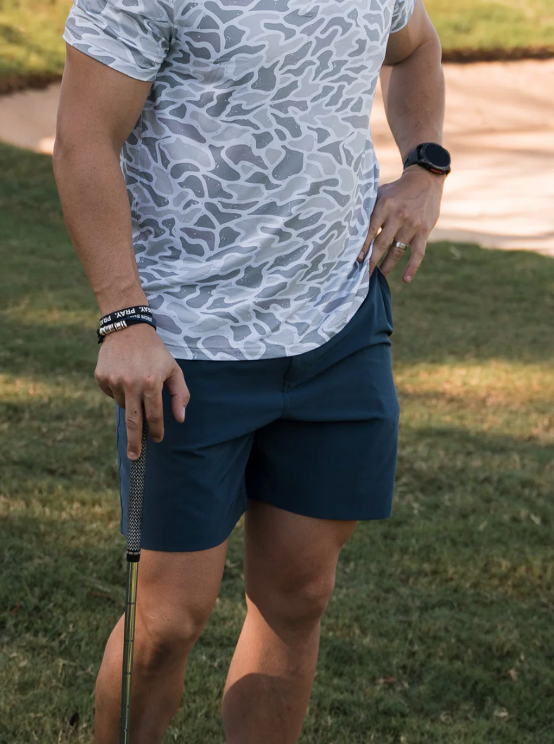 Everyday Short - Deep Water Navy - Mayan Pocket