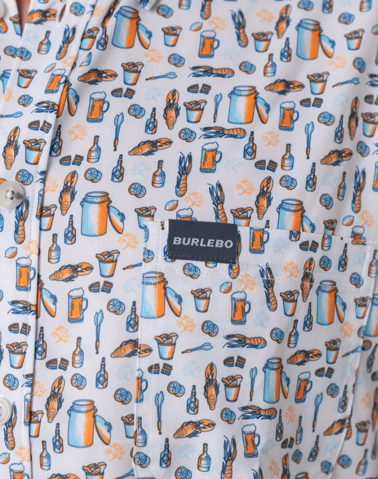 Performance Button Up - Crawfish Boil