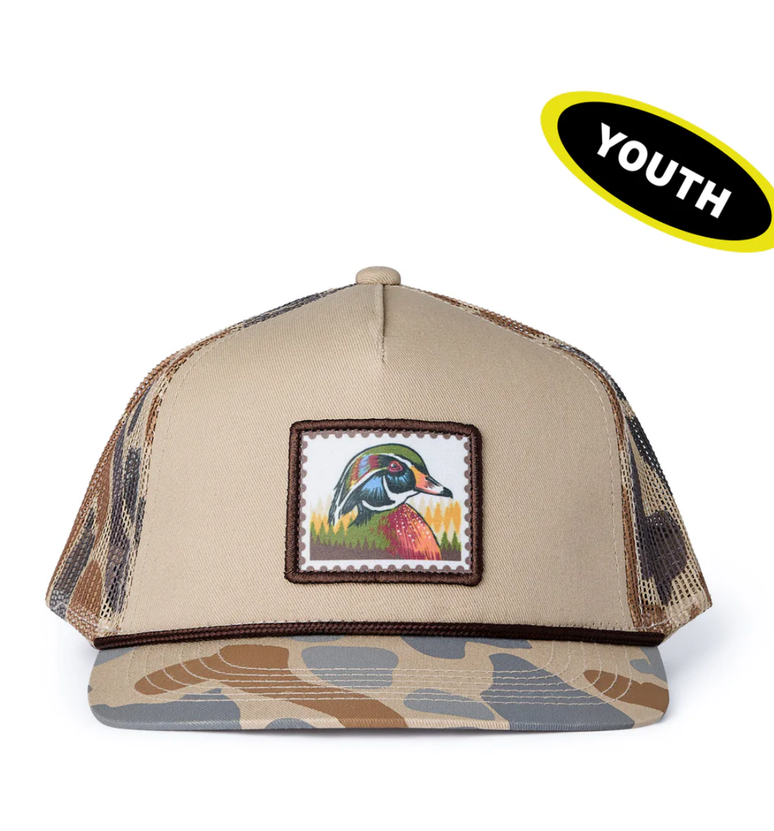 Youth Cap - Wood Duck Stamp - Camo