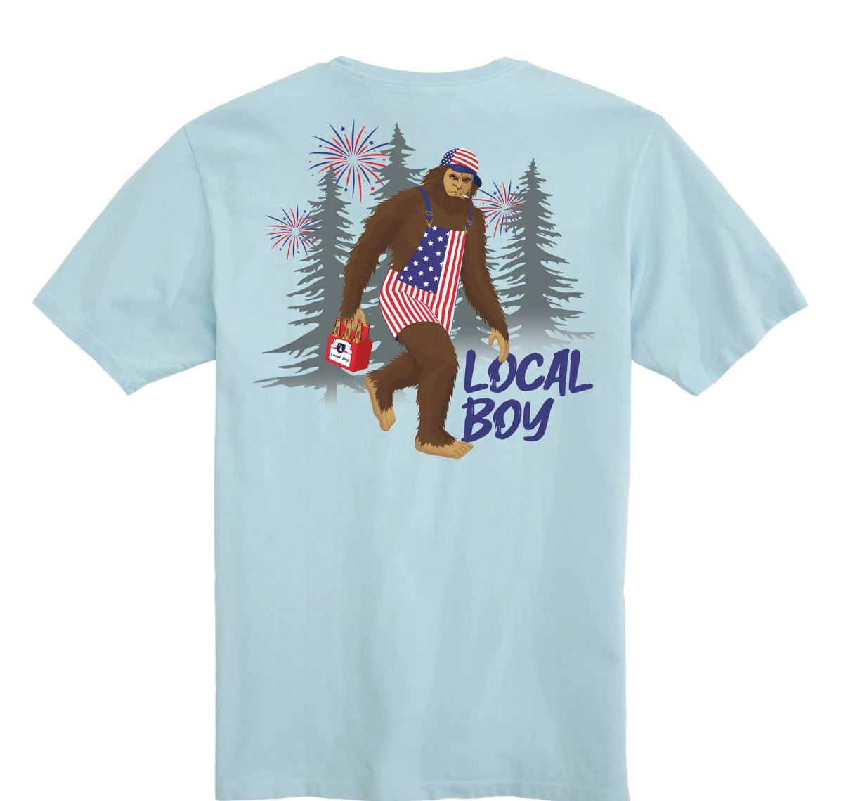 Patriotic Squatch T-Shirt