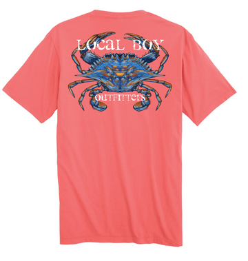Youth Painted Blue Crab T-Shirt