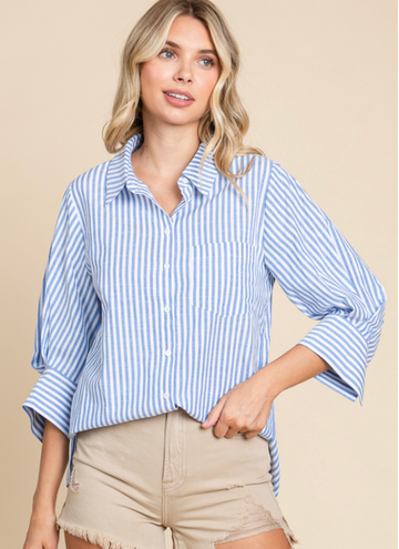 Stylish Striped Top