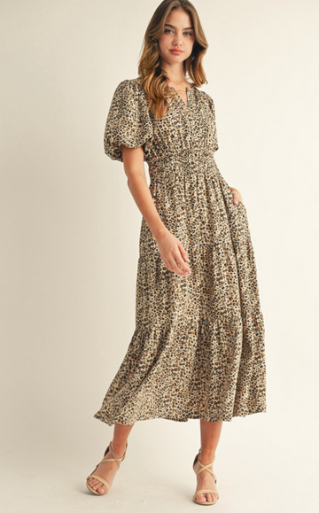 Wildly Chic Leopard Dress