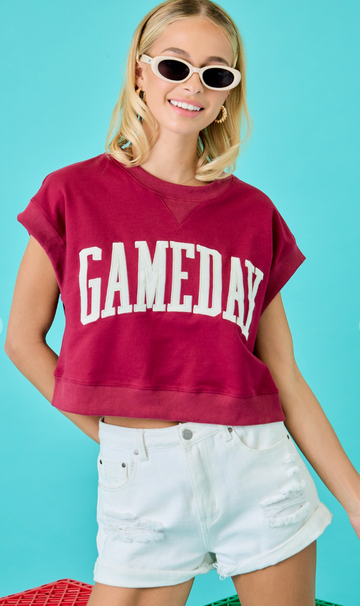 Game Day Boxy Top
