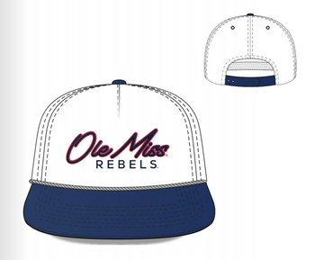 Ole Miss Raised Script Hat