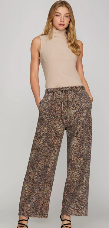 Wild Leopard Pants