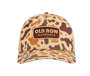 Old Row Outdoors Camo Snapback Hat Camo