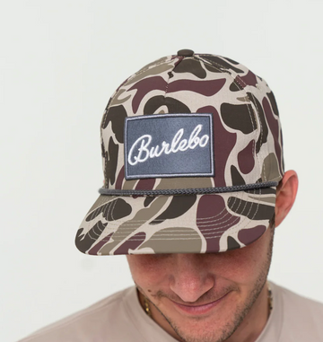 Cap - BURLEBO Grey Patch - Camo
