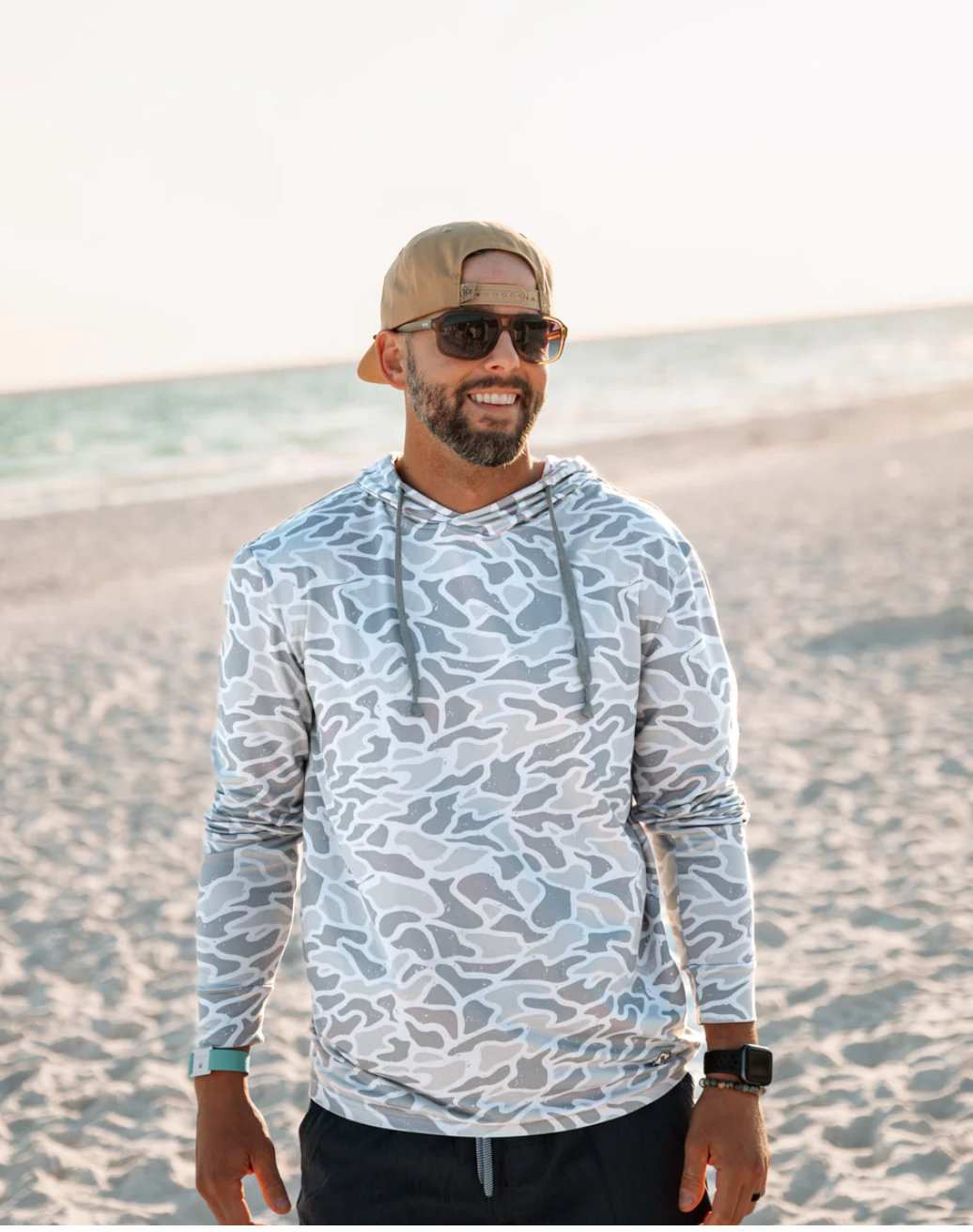 Performance Hoodie - White Camo