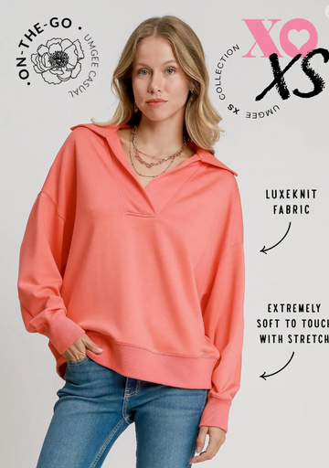 Luxeknit V-Neck Pullover