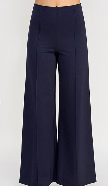 High Waist Contour Wide Leg Ponte Pant