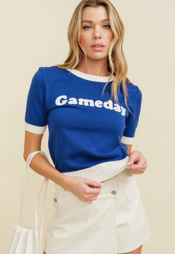 "Gameday" Sweater Top