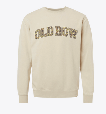Old Row Camo Crewneck