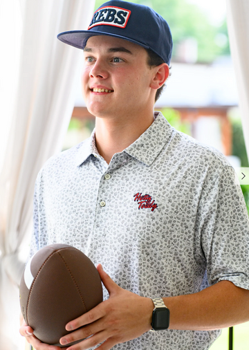Hotty Toddy Script Tailgate Polo