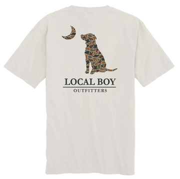Duck Camo Dog & Moon SS Tee
