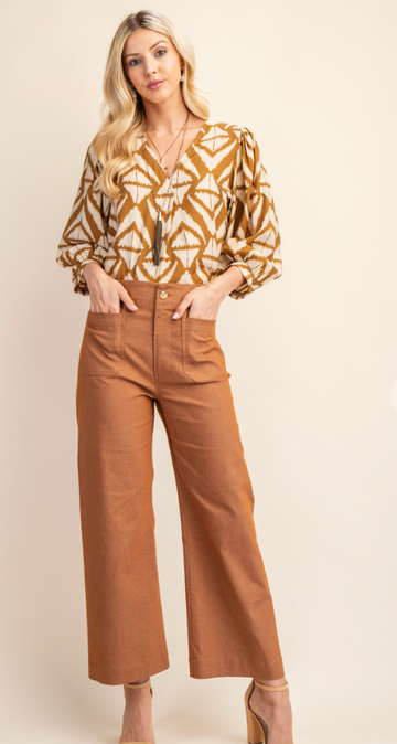 Ankle Cropped Pants