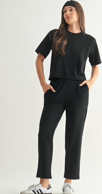 Laguna Soft Drape Cropped Pants