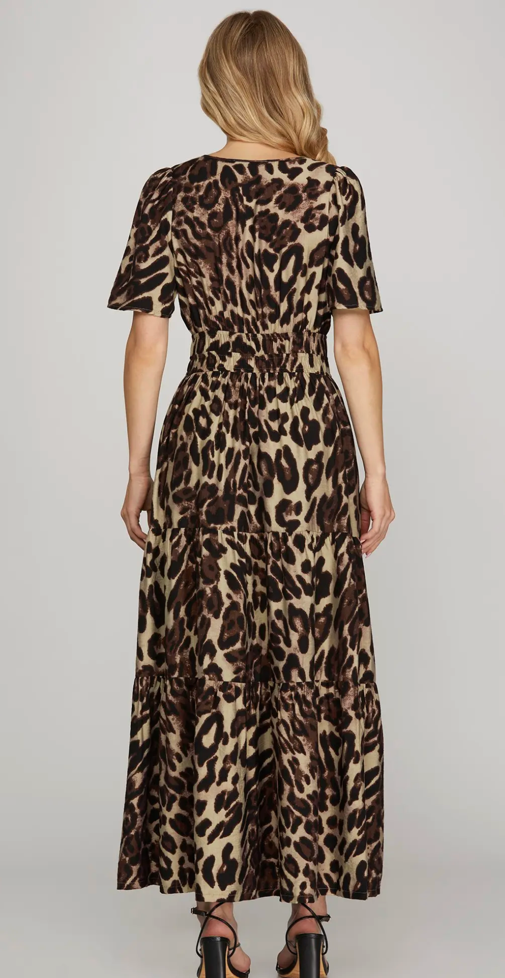 Fall Leopard Print Dress
