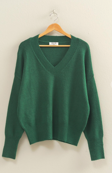 Flattering V-Neck Sweater
