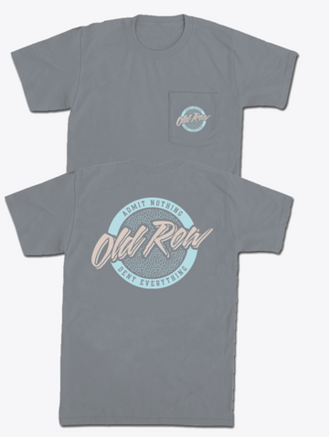 Old Row Circle Logo Pocket Tee