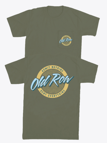 Old Row Circle Logo Pocket Tee