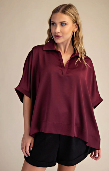 Touch of Elegance Silk Top