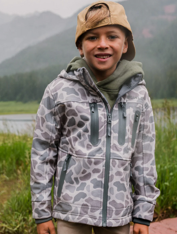 Youth Challenger Jacket - Classic Deer Camo
